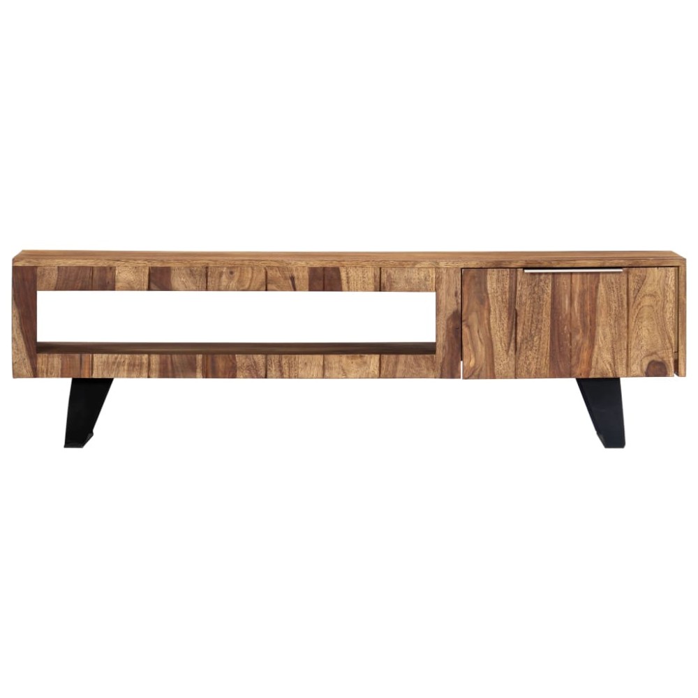 vidaXL Έπιπλο Τηλεόρασης 140 x 30 x 40 εκ. από Μασίφ Ξύλο Ακακίας