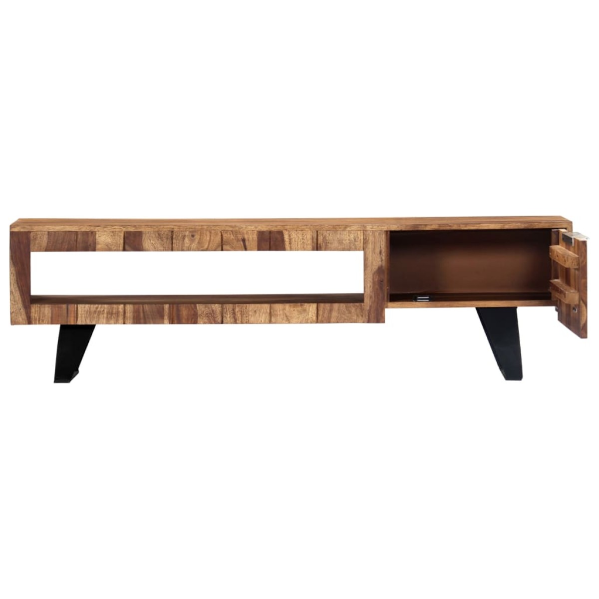 vidaXL Έπιπλο Τηλεόρασης 140 x 30 x 40 εκ. από Μασίφ Ξύλο Sheesham