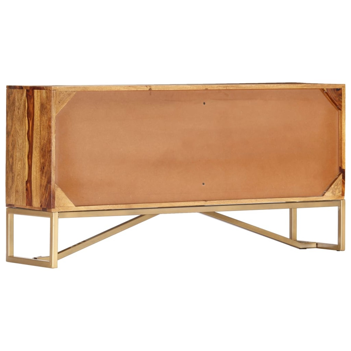 vidaXL Μπουφές 118 x 30 x 60 εκ. από Μασίφ Ξύλο Sheesham