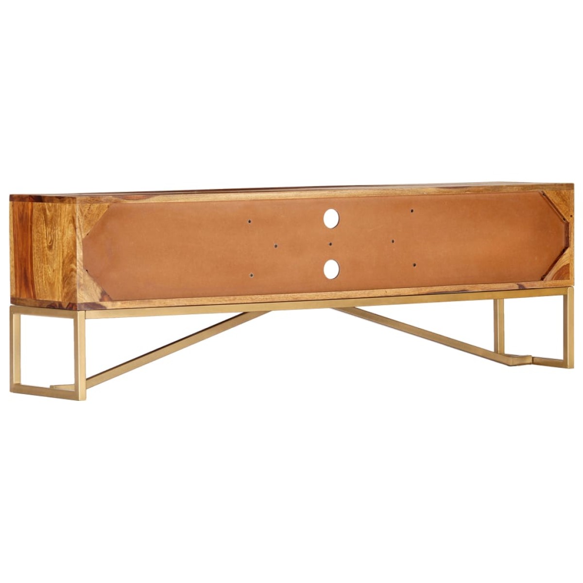 vidaXL Έπιπλο Τηλεόρασης 140 x 30 x 45 εκ. από Μασίφ Ξύλο Sheesham