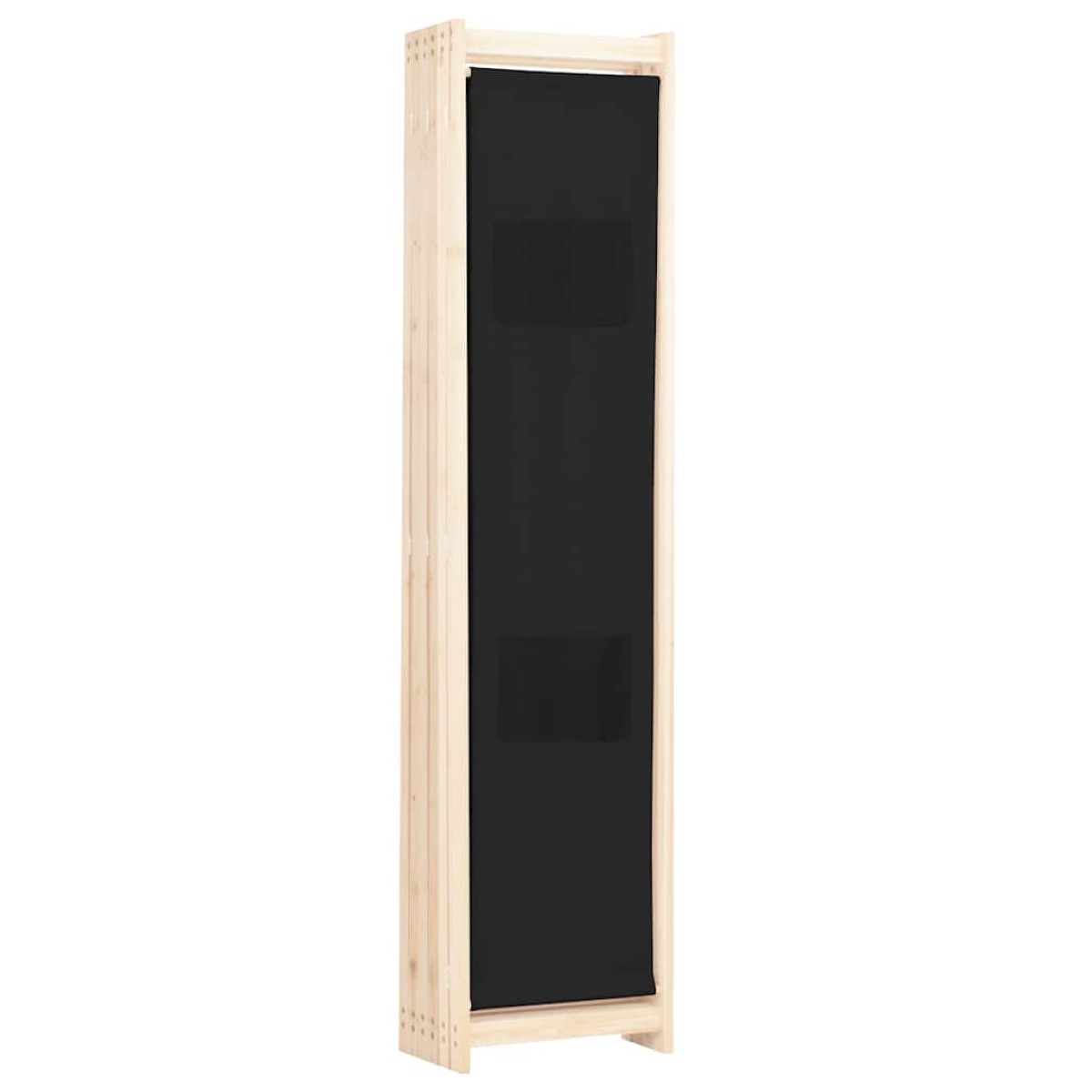 vidaXL Διαχωριστικό Δωματίου με 6 Πάνελ Μαύρο 240x170x4 εκ. Υφασμάτινο