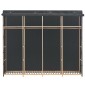 vidaXL Ντουλάπα Γκρι 200 x 40 x 170 εκ. Υφασμάτινη