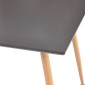 vidaXL Τραπεζαρία Γκρι / Χρώμα Δρυός 80,5 x 80,5 x 73 εκ. από MDF