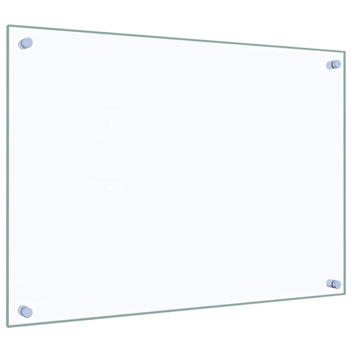 vidaXL Πλάτη Κουζίνας Διαφανής 70 x 50 εκ. από Ψημένο Γυαλί