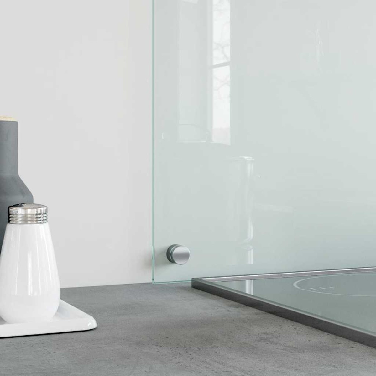 vidaXL Πλάτη Κουζίνας Διαφανής 80 x 50 εκ. από Ψημένο Γυαλί