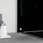 vidaXL Πλάτη Κουζίνας Μαύρη 70 x 60 εκ. από Ψημένο Γυαλί