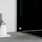 vidaXL Πλάτη Κουζίνας Μαύρη 100 x 50 εκ. από Ψημένο Γυαλί