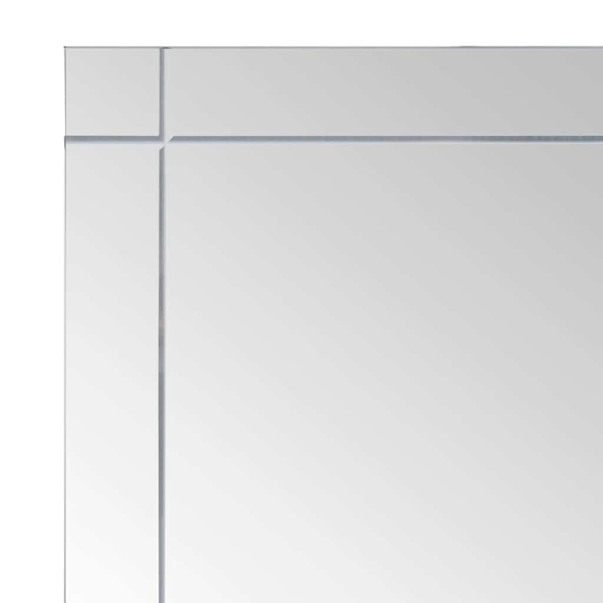 vidaXL Καθρέφτης Τοίχου 80 x 60 εκ. Γυάλινος
