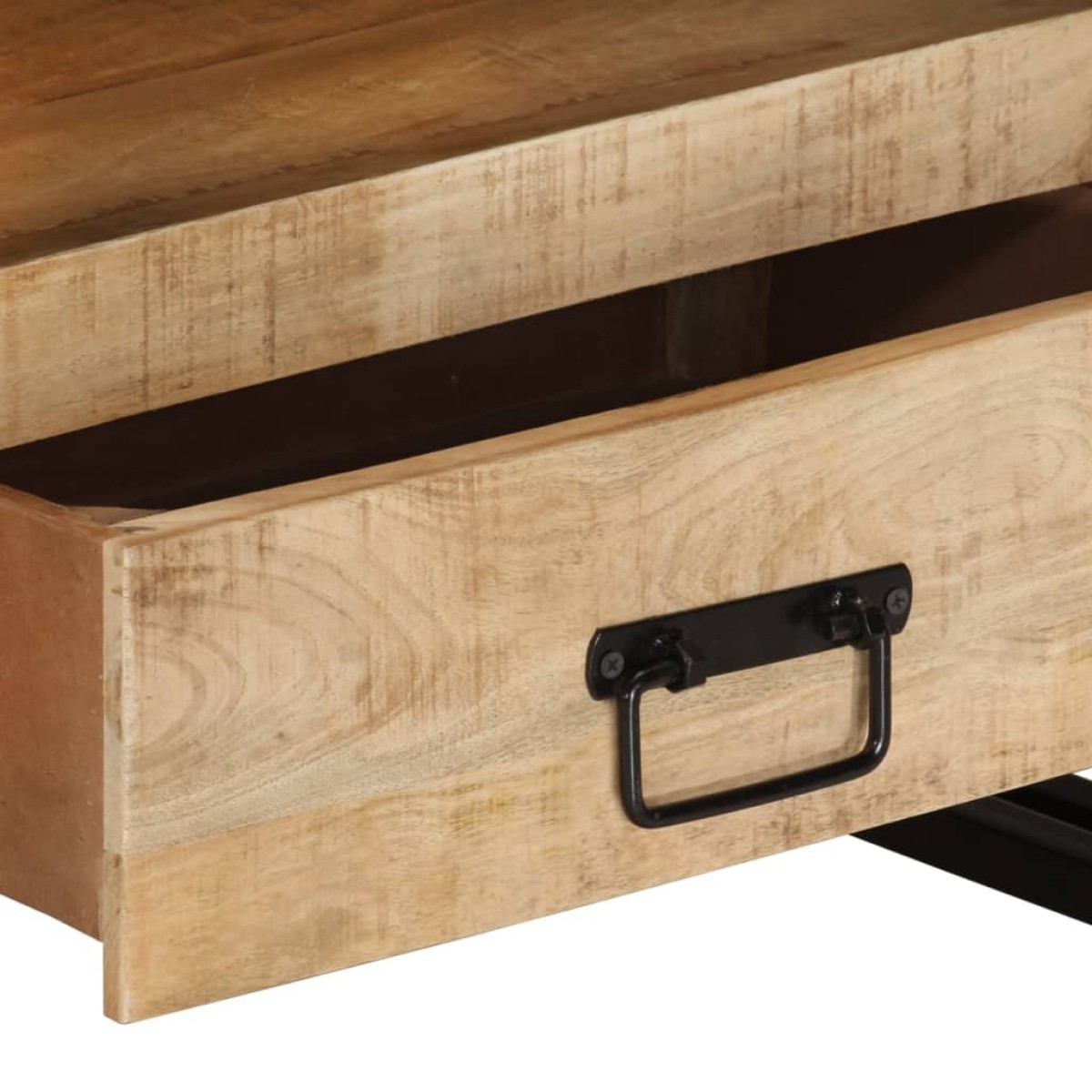 vidaXL Έπιπλο Τηλεόρασης 100 x 30 x 45 εκ. από Μασίφ Ξύλο Μάνγκο