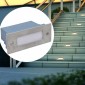 vidaXL Φωτιστικά Σκάλας Χωνευτά 6 Τεμ. 44 x 111 x 56 χιλ.