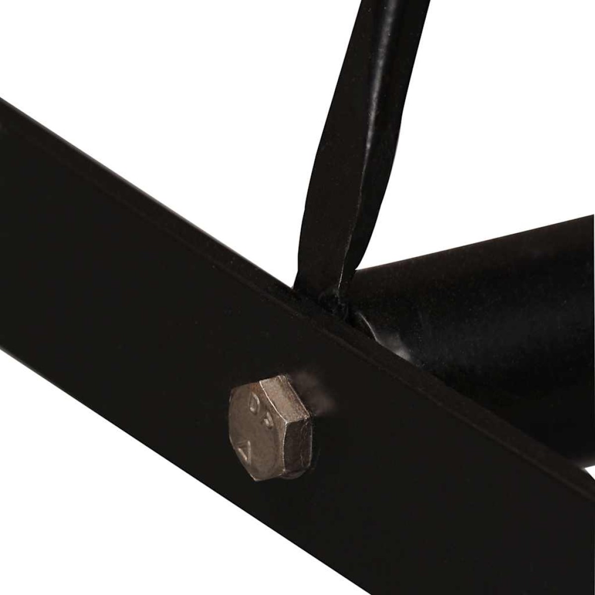 vidaXL Σετ Επίπλων Μπαρ 5 τεμ. Ανακυκλ. Ξύλο/Γνήσιο Δέρμα/Καραβόπανο