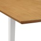 vidaXL Σετ Τραπεζαρίας 5 Τεμαχίων Λευκό από MDF