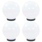 vidaXL Φωτιστικά Μπάλα LED 4 τεμ. Σφαιρικά 20 εκ. Ακρυλικά (PMMA)