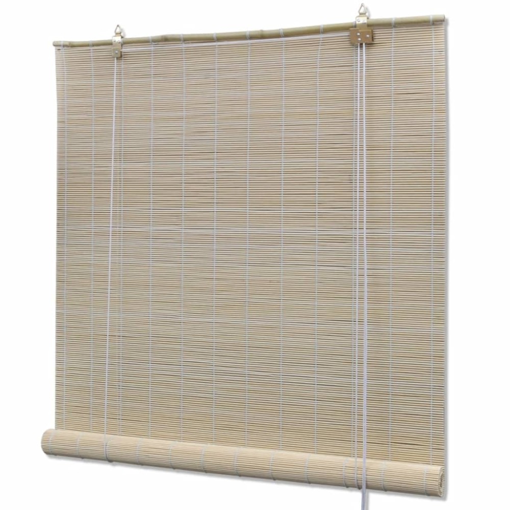 vidaXL Στόρια Σκίασης 2 Τεμαχίων 120 x 160 εκ. από Φυσικό Μπαμπού