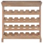 vidaXL Κάβα Κρασιών Καφέ 70 x 22,5 x 70,5 εκ. από MDF