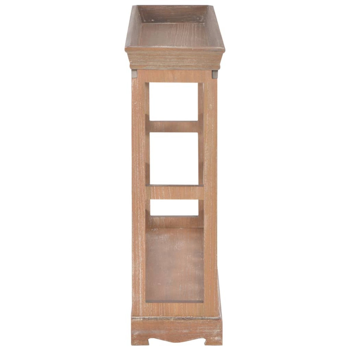 vidaXL Κάβα Κρασιών Καφέ 70 x 22,5 x 70,5 εκ. από MDF