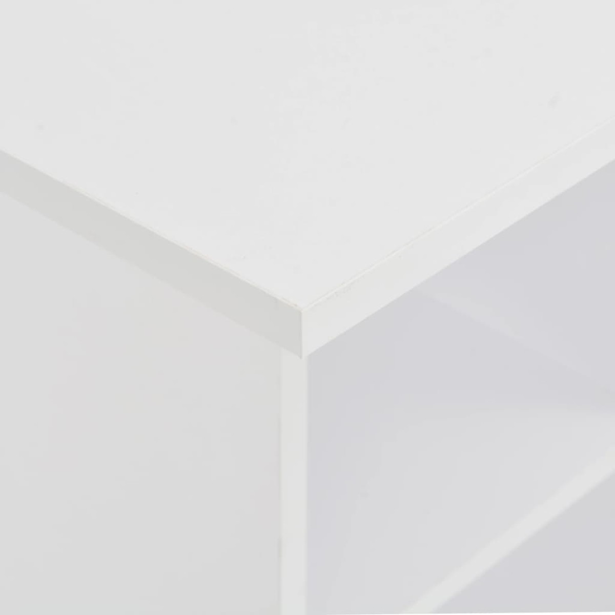 vidaXL Τραπέζι Μπαρ Λευκό 60 x 60 x 110 εκ.