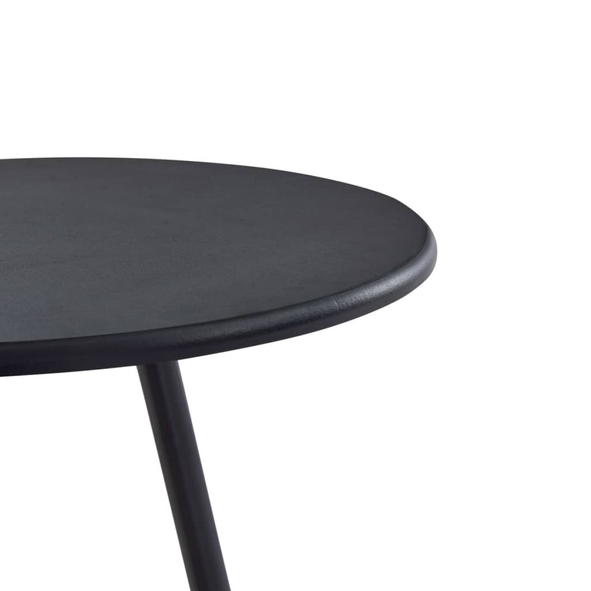 vidaXL Τραπέζι Μπαρ Μαύρο 60 x 107,5 εκ. από MDF
