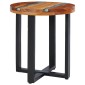 vidaXL Τραπεζάκι Σαλονιού 40x45 εκ. από Μασίφ Ξύλο Teak / Συνθ. Ρητίνη