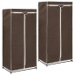 vidaXL Ντουλάπες 2 τεμ. Καφέ 75 x 50 x 160 εκ.