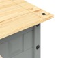 vidaXL Τραπέζι Σαλονιού Μεξικ. Στιλ Corona Γκρι 100x55x45 εκ. Πεύκο