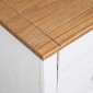 vidaXL Μπουφές Λευκός 46 x 40 x 89 εκ. από Ξύλο Πεύκου Σειρά Panama