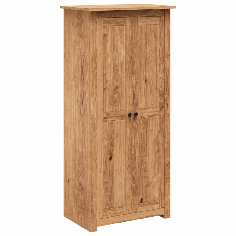 vidaXL Ντουλάπα 80 x 50 x 171,5 εκ. από Μασίφ Ξύλο Πεύκου Σειρά Panama