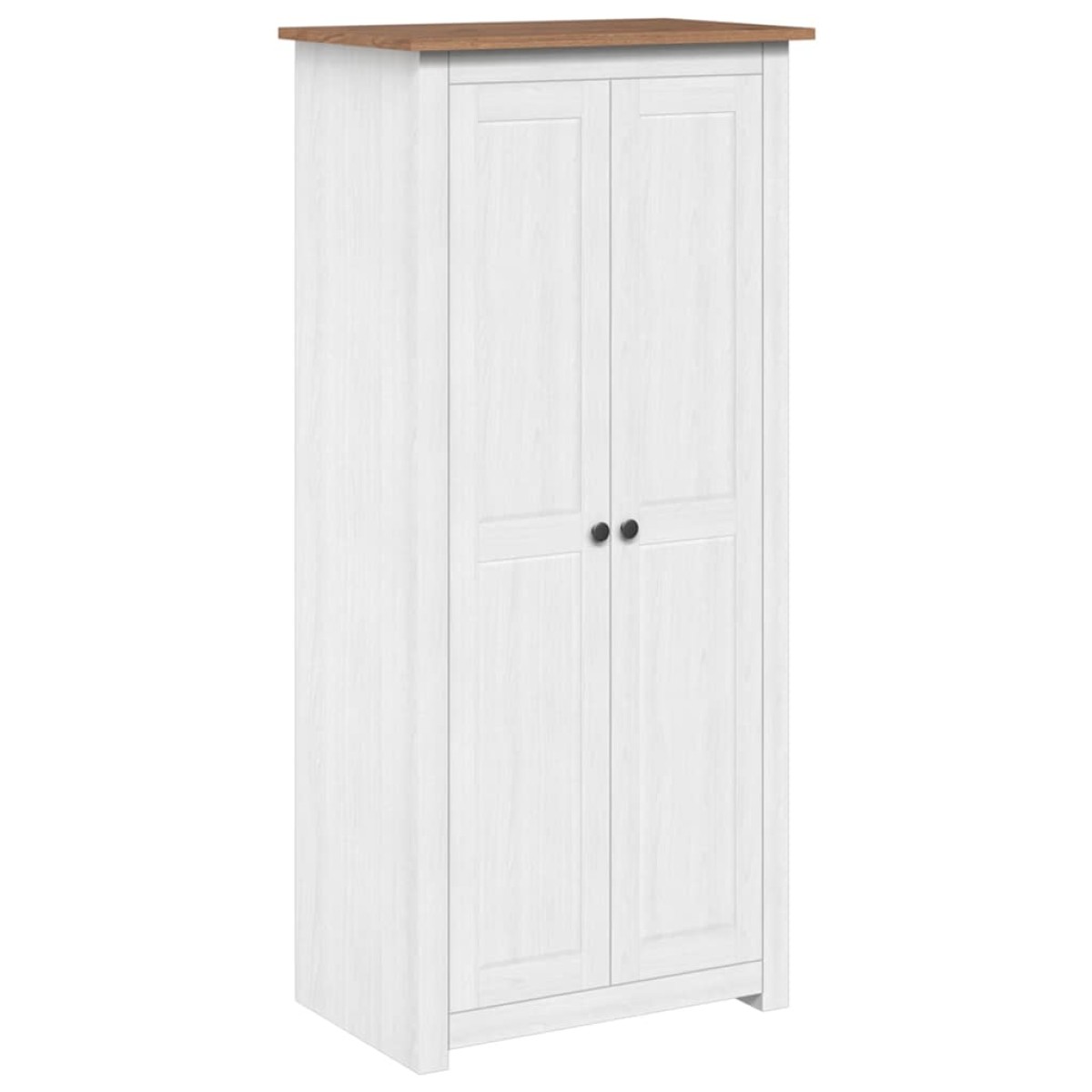 vidaXL Ντουλάπα 80 x 50 x 171,5 εκ. από Μασίφ Ξύλο Πεύκου Σειρά Panama