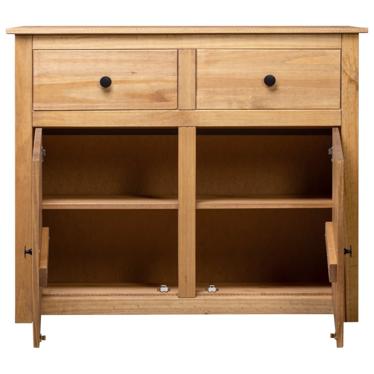 vidaXL Μπουφές 93 x 40 x 80 εκ. από Μασίφ Ξύλο Πεύκου Σειρά Panama