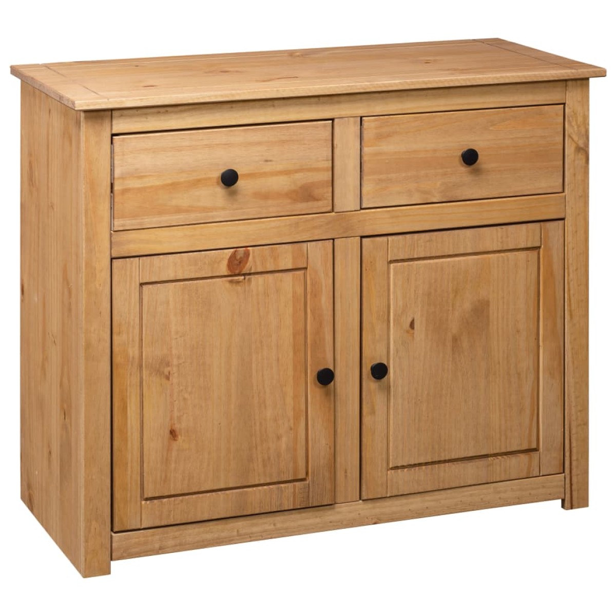 vidaXL Μπουφές 93 x 40 x 80 εκ. από Μασίφ Ξύλο Πεύκου Σειρά Panama