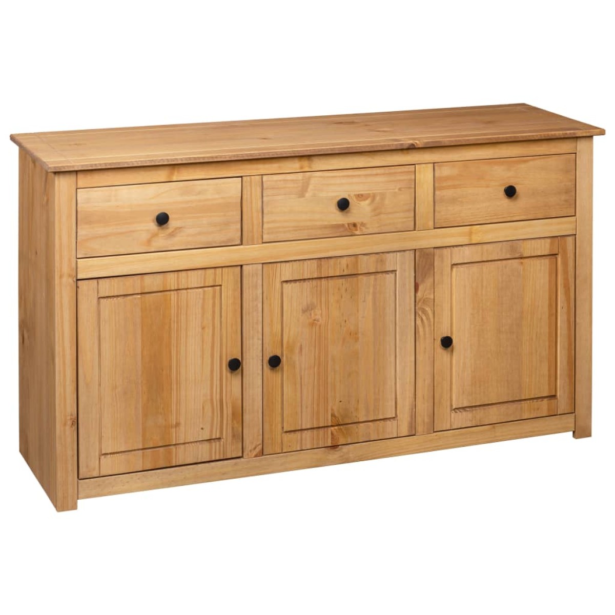 vidaXL Μπουφές 135 x 40 x 80 εκ. από Μασίφ Ξύλο Πεύκου Σειρά Panama