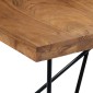 vidaXL Τραπεζαρία 180 x 90 x 76 εκ. από Μασίφ Ξύλο Ακακίας