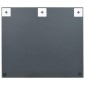 vidaXL Καθρέφτης 80 x 60 εκ. Γυάλινος Χωρίς Πλαίσιο