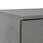 vidaXL Μπουφές Γυαλιστερός Γκρι 107x35x80,5 εκ.