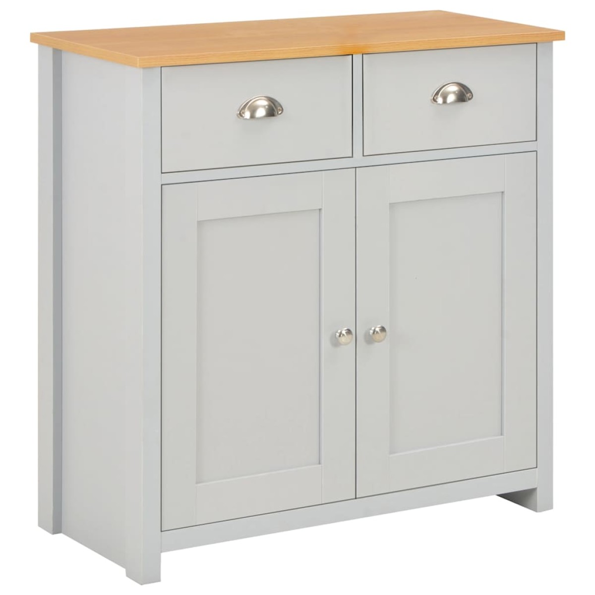 vidaXL Μπουφές Γκρι 79 x 35 x 81 εκ.
