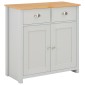 vidaXL Μπουφές Γκρι 79 x 35 x 81 εκ.