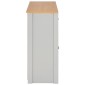 vidaXL Μπουφές Γκρι 112 x 35 x 81 εκ.