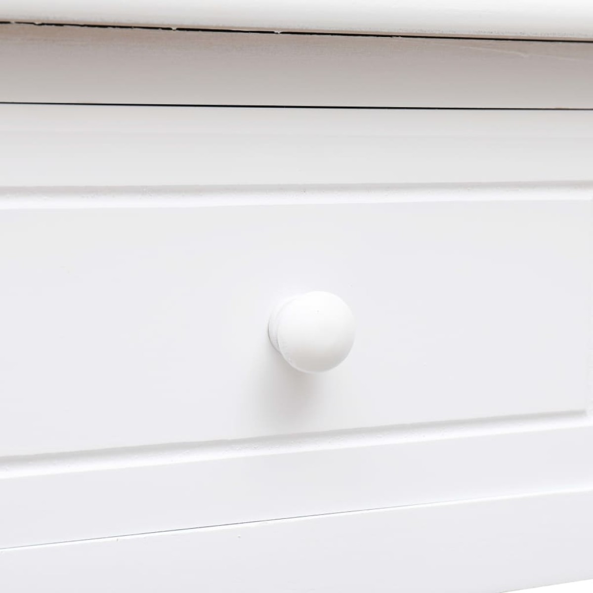 vidaXL Γραφείο Λευκό 110 x 45 x 76 εκ. Ξύλινο
