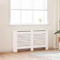 vidaXL Κάλυμμα Καλοριφέρ Λευκό 152 x 19 x 81,5 εκ. από MDF