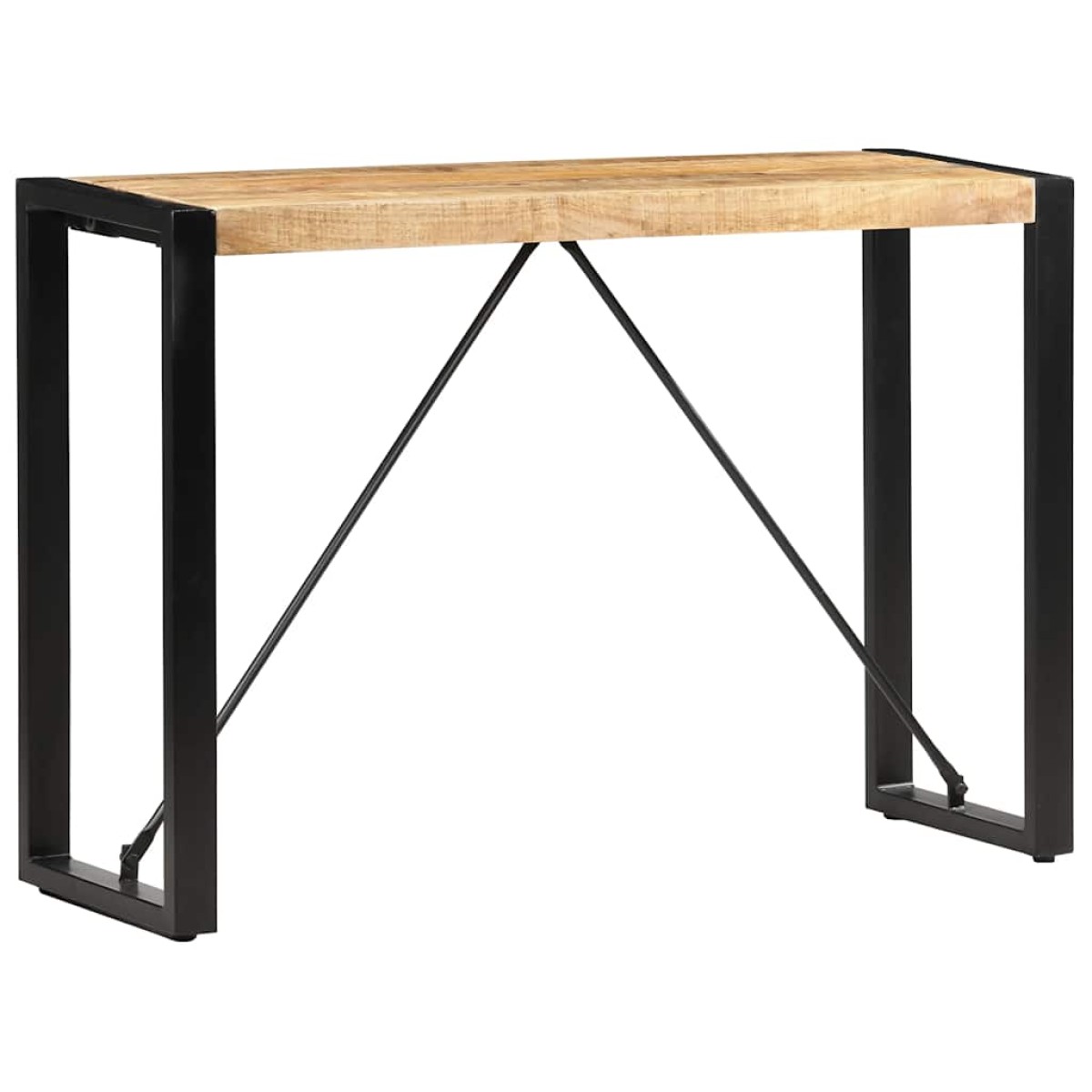 vidaXL Τραπέζι Κονσόλα 110 x 35 x 76 εκ. από Μασίφ Ξύλο Μάνγκο