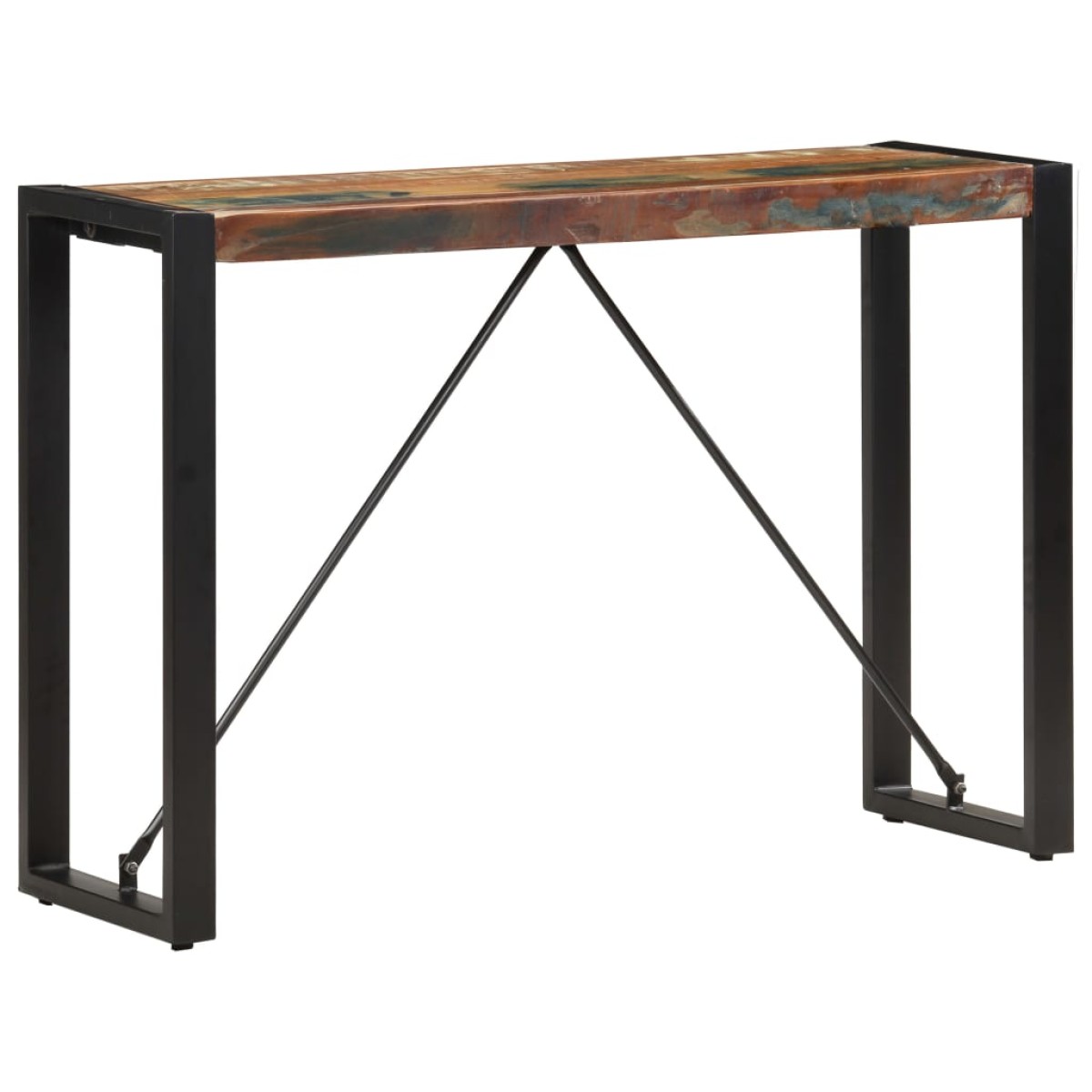vidaXL Κονσόλα Τραπέζι 110 x 35 x 76 εκ. από Μασίφ Ανακυκλωμένο Ξύλο