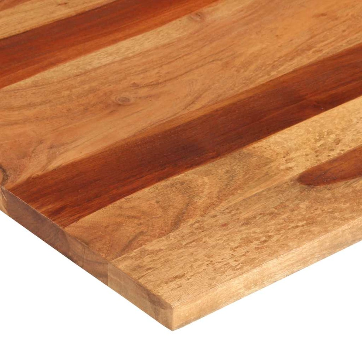 vidaXL Επιφάνεια Τραπεζιού 25-27 χιλ. 80x80 εκ. Μασίφ Ξύλο Sheesham