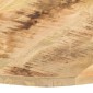vidaXL Επιφάνεια Τραπεζιού Στρογγυλή 15-16 χιλ. 40 εκ. Ξύλο Μάνγκο