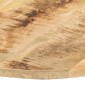 vidaXL Επιφάνεια Τραπεζιού Στρογγυλή 15-16 χιλ. 40 εκ. Ξύλο Μάνγκο