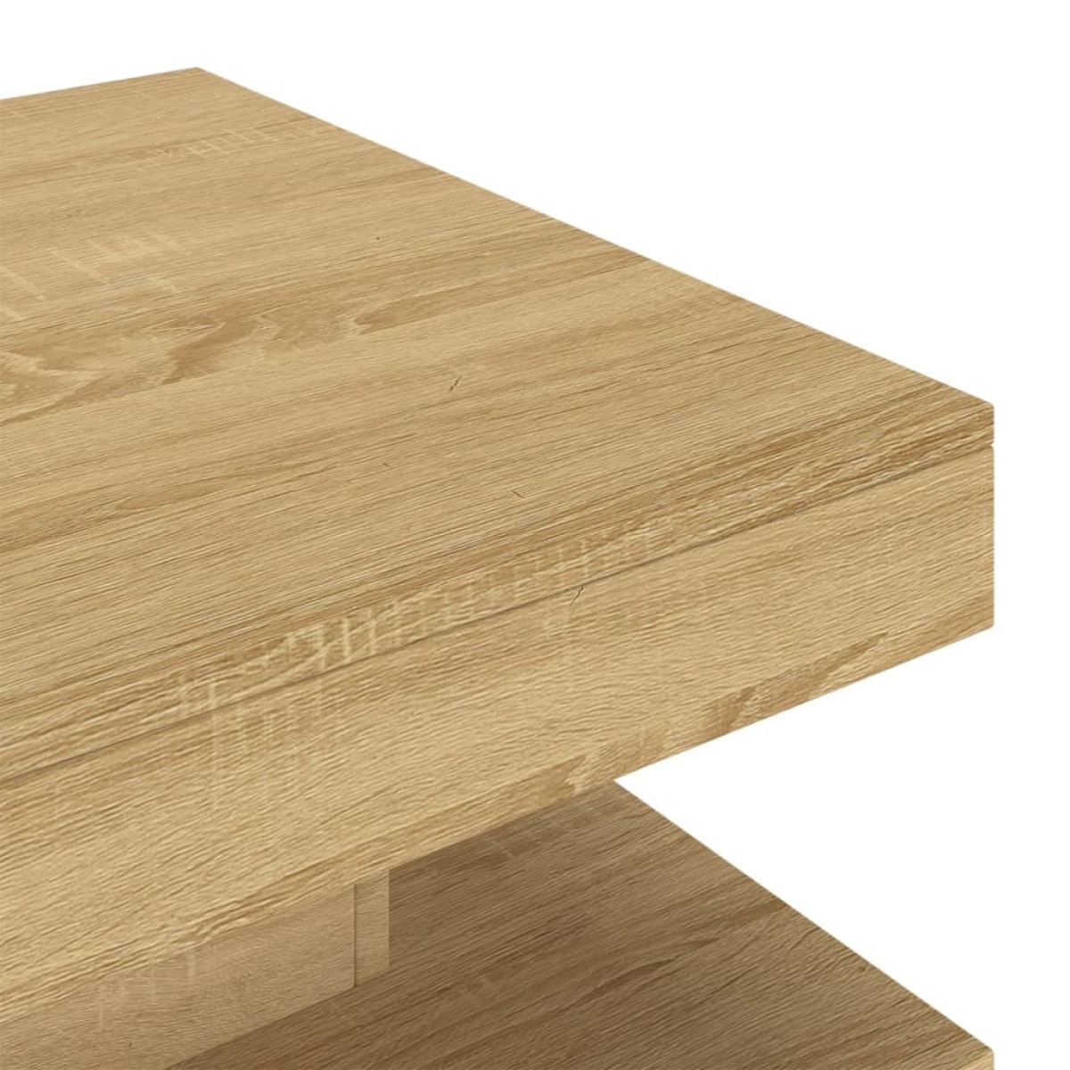 vidaXL Τραπεζάκι Σαλονιού Ανοιχτό Καφέ 60 x 60 x 35 εκ. από MDF