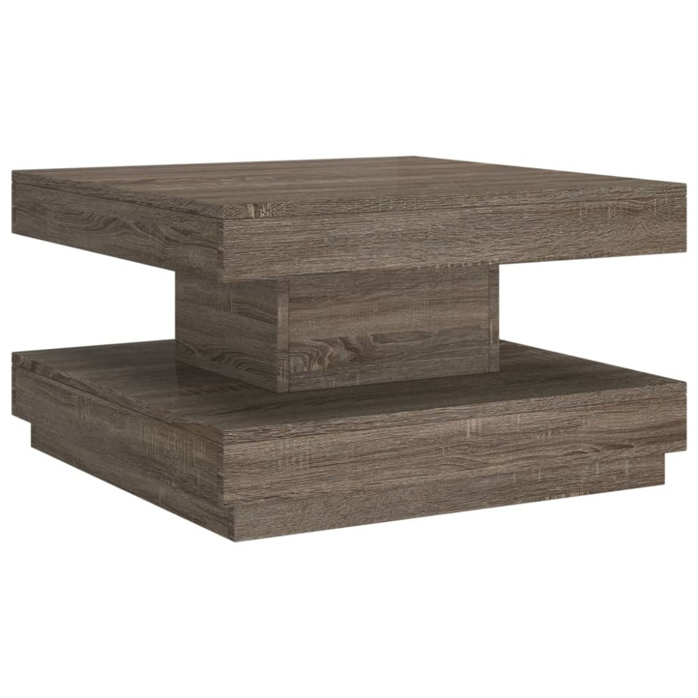 vidaXL Τραπεζάκι Σαλονιού Γκρι 60 x 60 x 35 εκ. από MDF