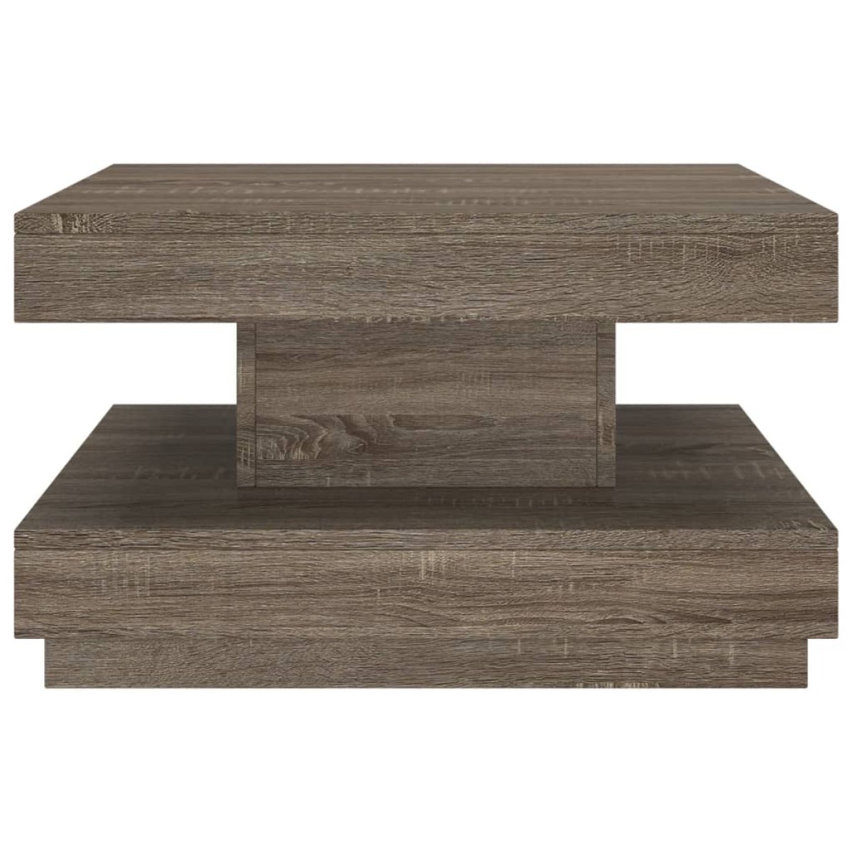 vidaXL Τραπεζάκι Σαλονιού Γκρι 60 x 60 x 35 εκ. από MDF