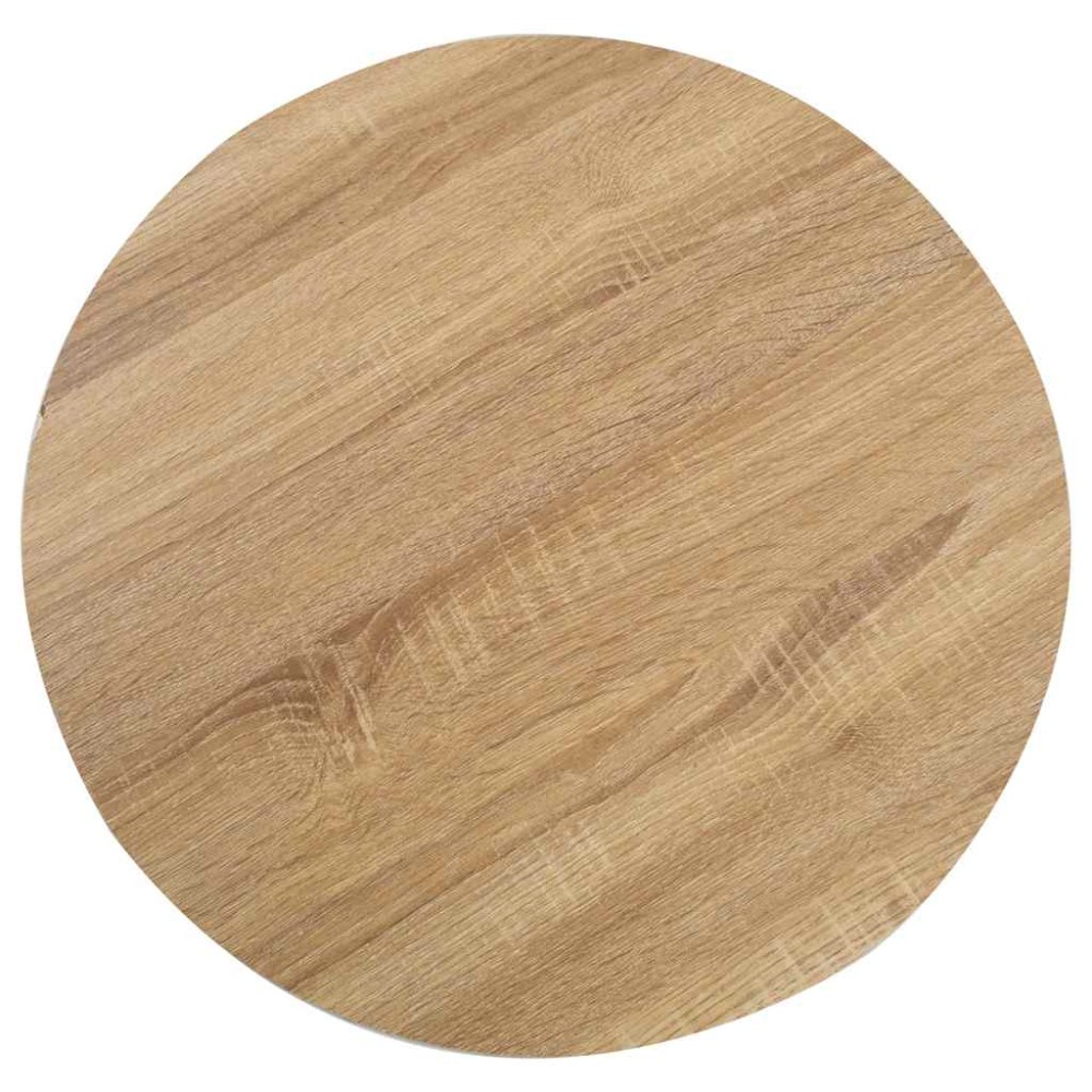 vidaXL Τραπέζι Bistro Ανοιχτό Καφέ 60 εκ. από MDF