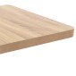vidaXL Τραπέζι Bistro Ανοιχτό Καφέ 60 x 60 εκ. από MDF