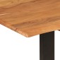 vidaXL Τραπεζαρία 154x80x76 εκ. από Μασίφ Ξύλο Ακακίας